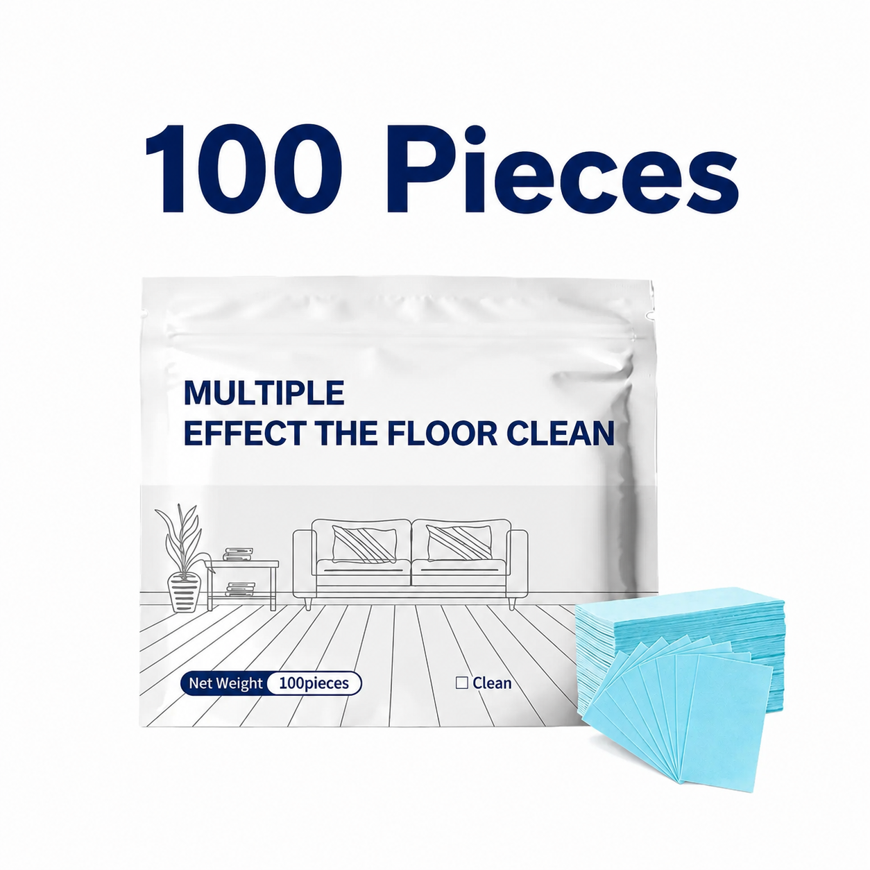 🔥Multi-Surface Floor Cleaning Tablets – Concentrated Cleaner for Hardwood, Tile, Laminate & More