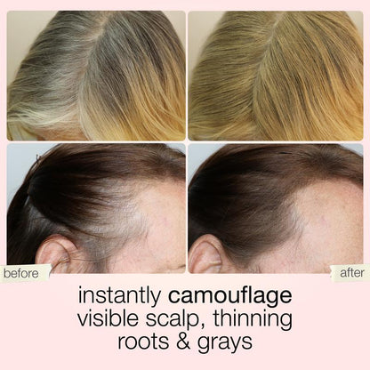 Touch & Go Hair Concealer | Instant Root Touch-Up Stick For Gray Hair & Sparse Hairline